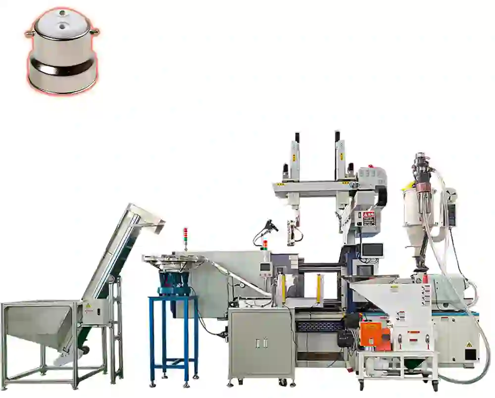 B22 lamp cap and injection molding equipment overview from the supplied project materials